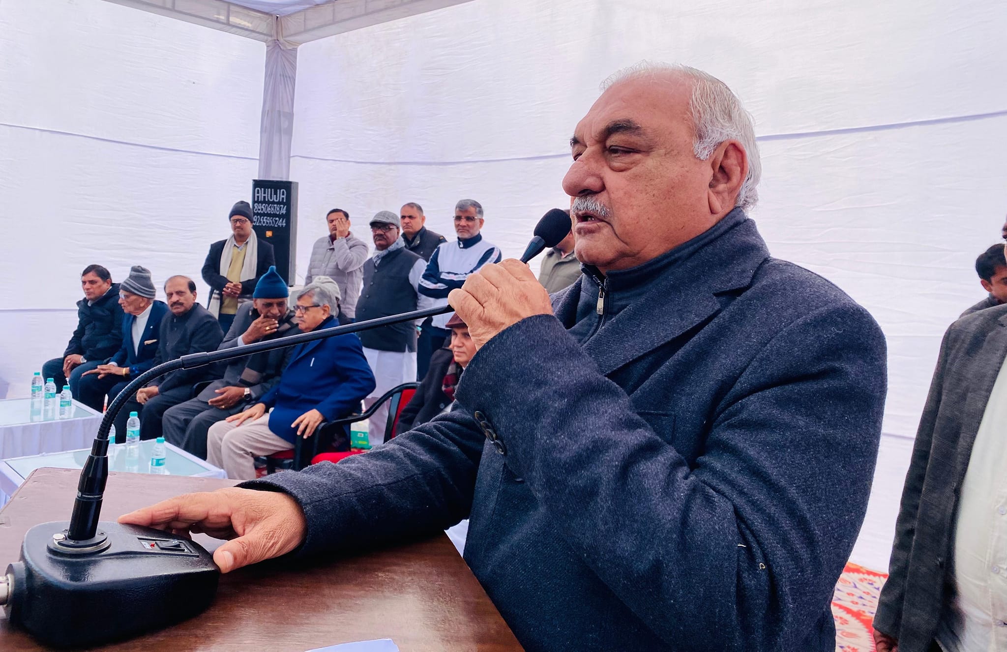 पूर्व मुख्यमंत्री ने उठाए बीजेपी-जेजेपी की क़ानून व्यवस्था पर सवाल