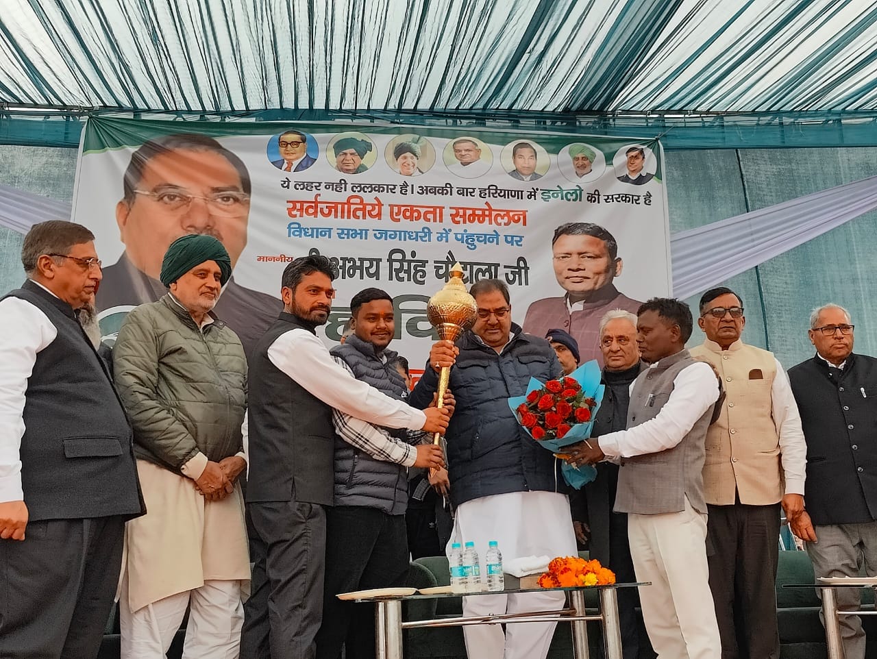 विधायक अभय सिंह चौटाला ने विपक्ष को दी एकजुट होने की नसीहत।