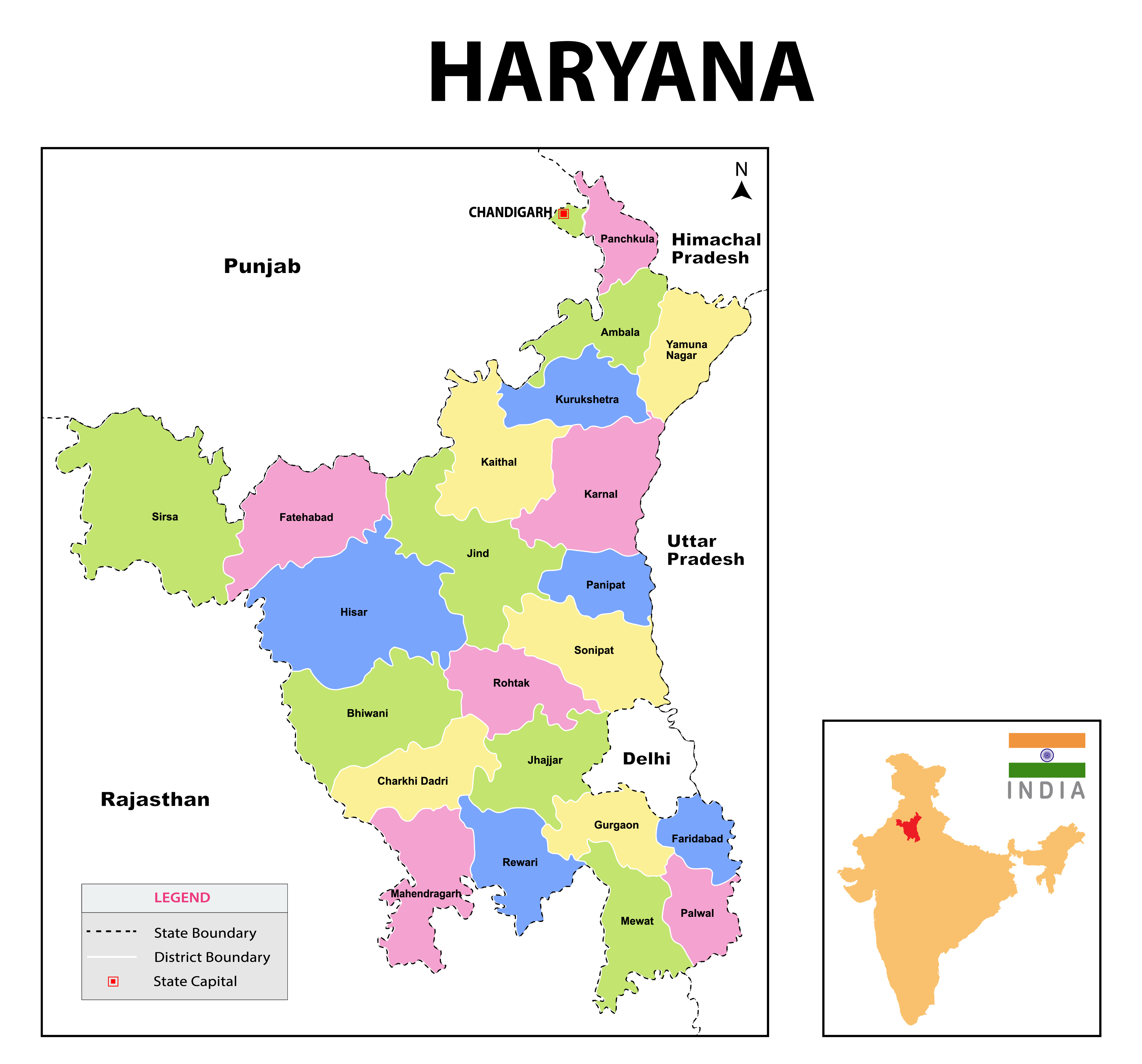 हरियाणा अभूतपूर्व ठंड की चपेट में, 6 जिलों के लिए रेड अलर्ट जारी