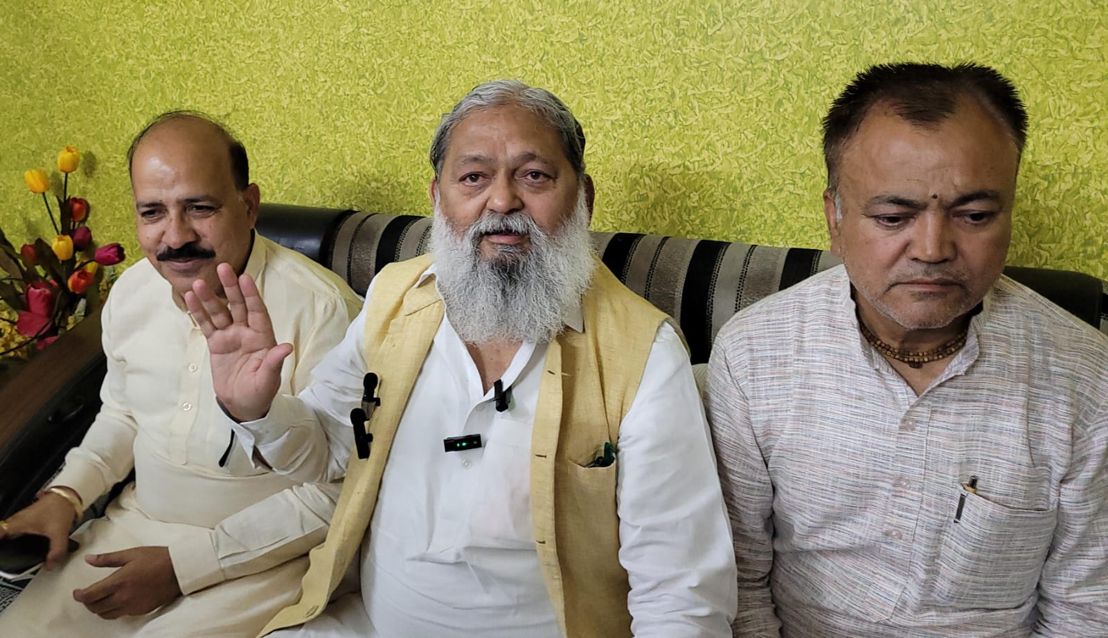 "मैं जिंदगी में कभी नाराज़ नहीं होता, नाराज़ वही लोग होते हैं जो घुने होते हैं और जो बोलते नहीं " : अनिल विज