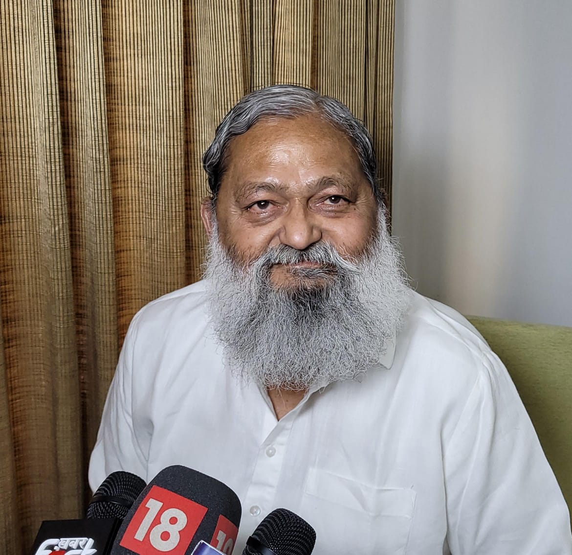 ‘‘ये (बुद्धिराजा) तो कांग्रेस ने शेर के आगे गीदड़ डाल दिया’’ : पूर्व गृह मंत्री अनिल विज