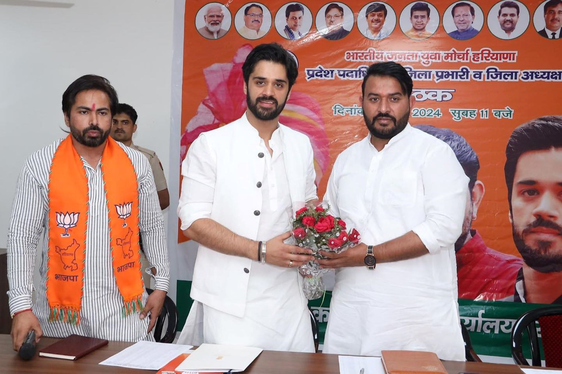 भव्य बिश्नोई बोले- 'हिसार से टिकट न मिलने पर लोगों में थी मायूसी, लेकिन भाजपा के फैसले का सम्मान करते हैं'