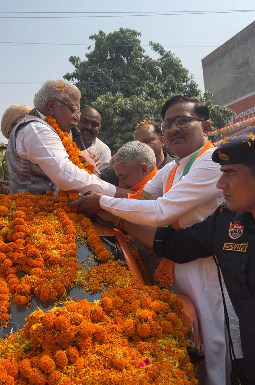 जेजेपी को एक के बाद एक मिल रहे हैं तगड़े झटके, जेजेपी से समालखा प्रत्याशी रहे ब्रहमपाल रावल भाजपा में शामिल