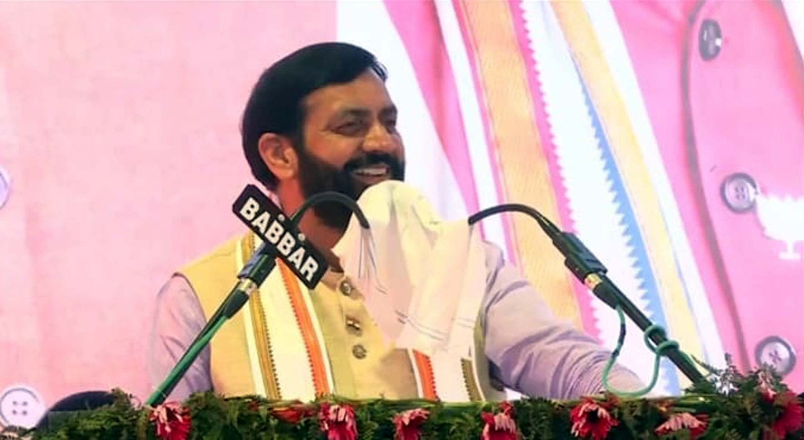 मुख्यमंत्री नायब सिंह सैनी ने रणजीत सिंह के समर्थन में नारनौंद में की विजय संकल्प रैली