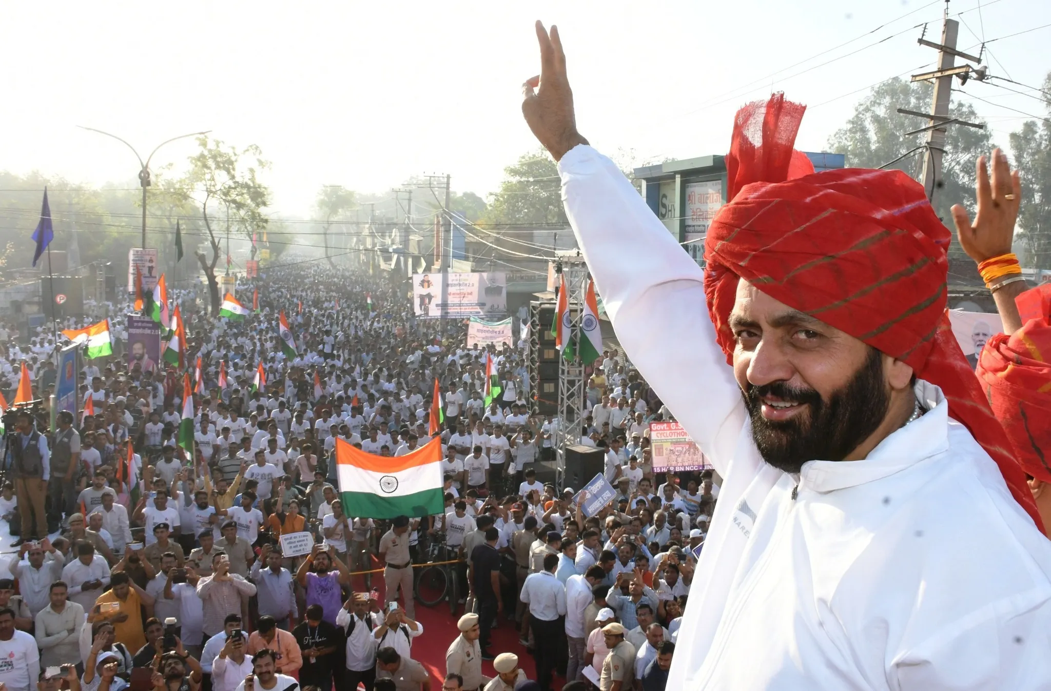 साइक्लोथॉन को खापों ने दिया समर्थन, इनके सहयोग से निश्चित तौर पर हरियाणा नशा मुक्त होकर रहेगा : मुख्यमंत्री