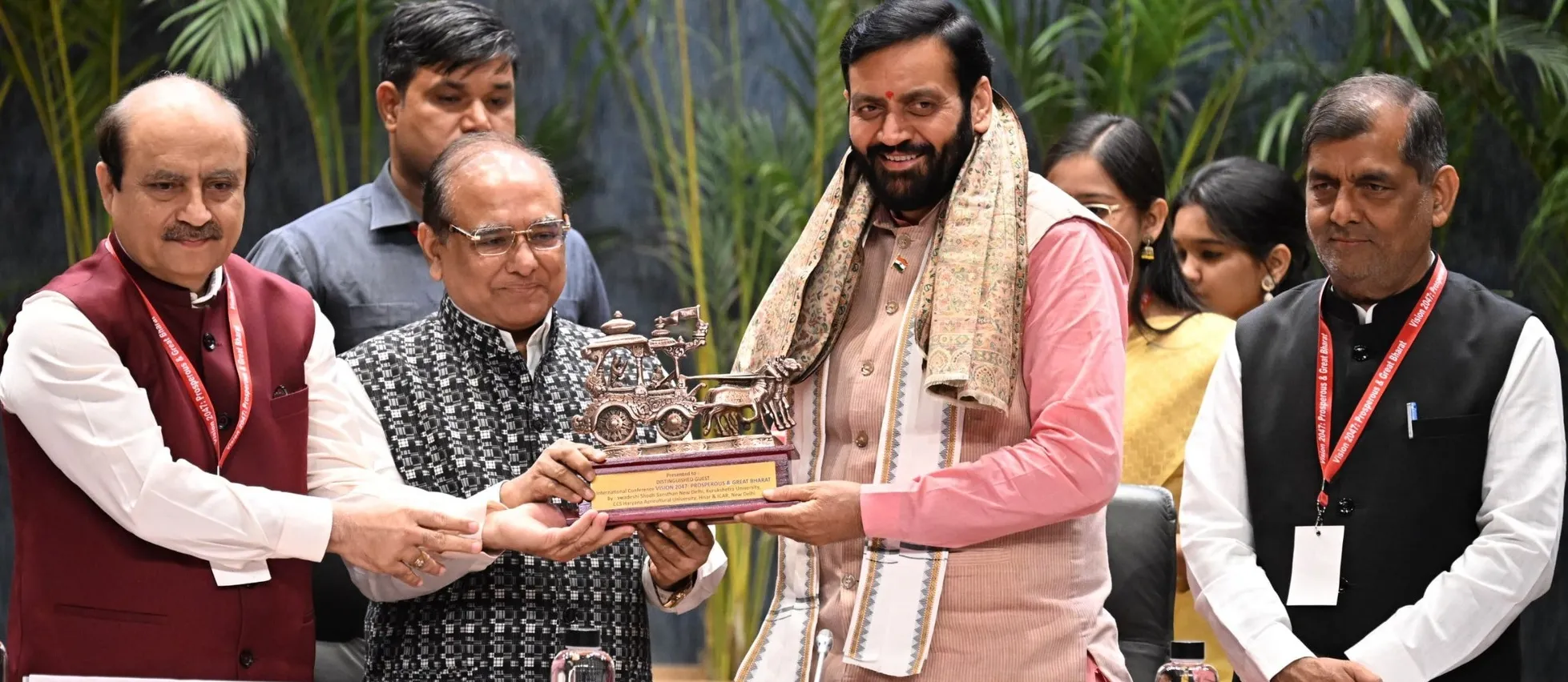 हरियाणा के हर जिले में बनाए जा रहे 'इनोवेशन हब'...जीवन के हर क्षेत्र और विकास के हर पहलू में ए.आई. का बड़ा महत्व : सीएम सैनी