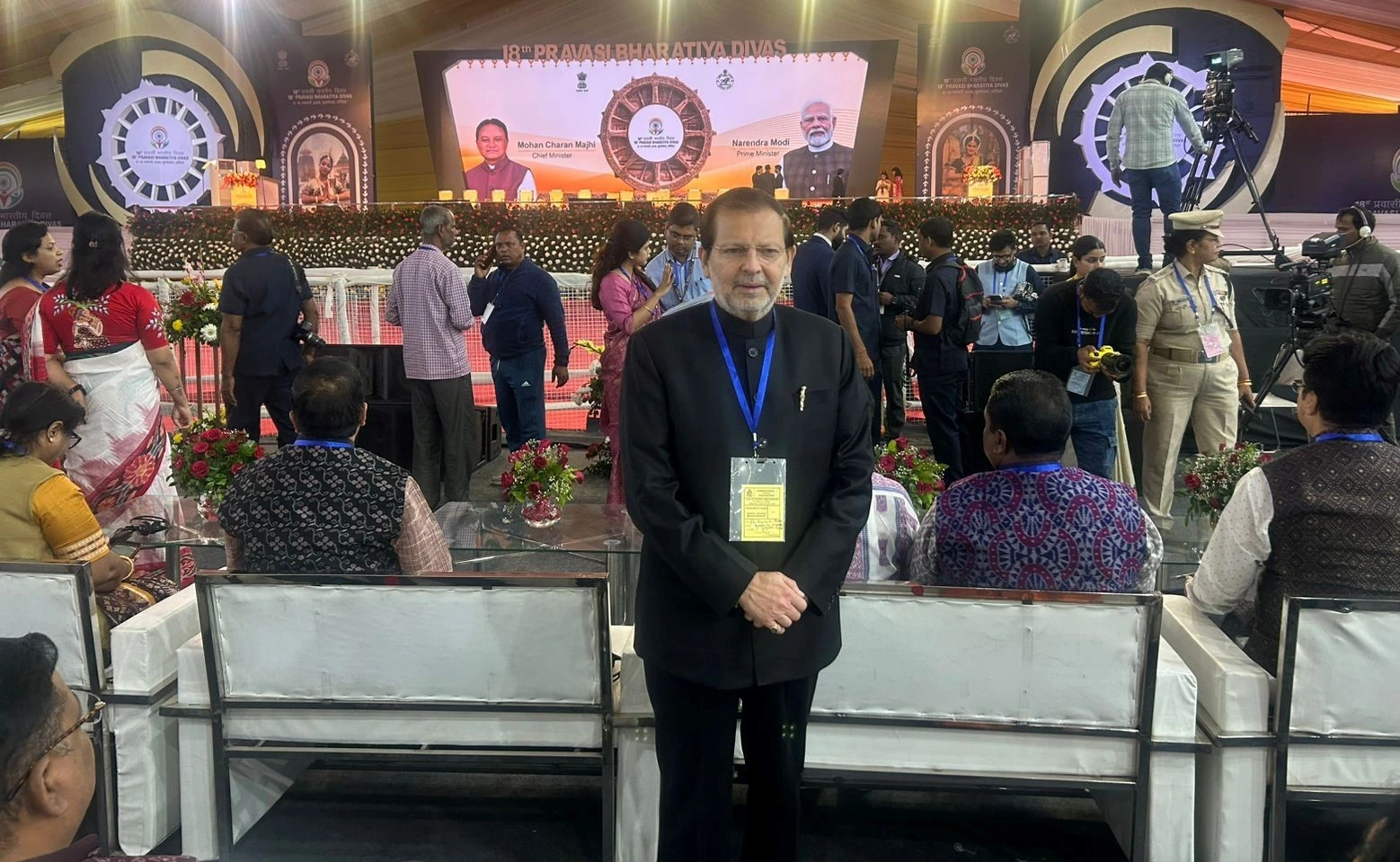 भुवनेश्वर में 18वें प्रवासी भारतीय दिवस सम्मेलन में मंत्री डॉ अरविंद शर्मा ने किया हरियाणा का प्रतिनिधित्व