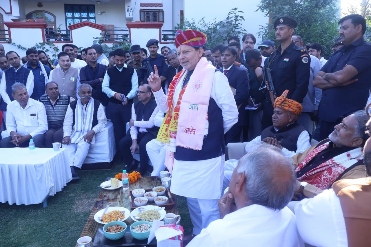 प्रधानमंत्री की रैली के लिए मंत्री अरविंद शर्मा ने दिया निमंत्रण, महिलाओं के लिए वरदान साबित होगी ये रैली