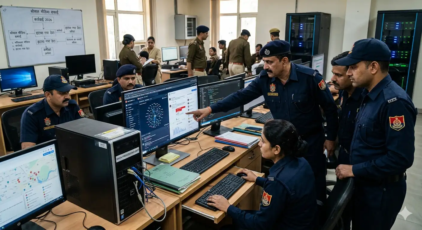 FB से लेकर Apps तक...हरियाणा पुलिस की बड़ी Digital Strike,100 दिनों में 6000+ आपत्तिजनक URL का काम तमाम !!