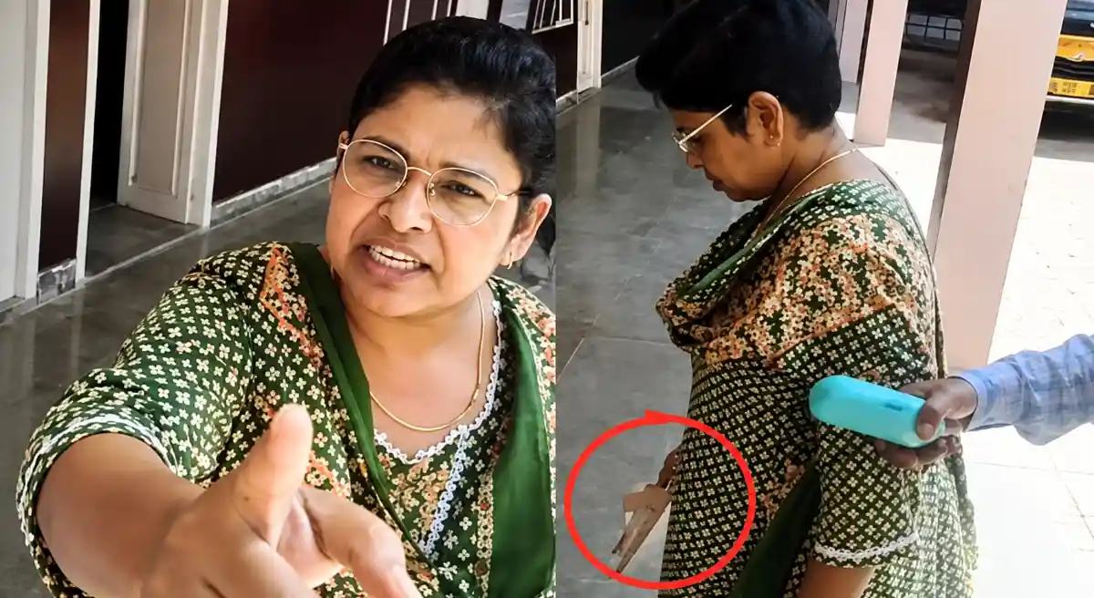 नरवाना में वोट बनवाने को लेकर BLA-2 और महिला BLO में विवाद, चप्पल उठाने का वीडियो वायरल