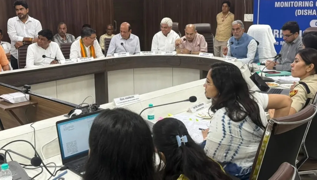 DISHA बैठक में केंद्रीय मंत्री कृष्ण पाल गुर्जर के तीखे बोल- 'तुम्हें कीड़े पड़ेंगे और तुम्हारी औलाद भी भुगतेगी', जानें किस पर बरसे मंत्री
