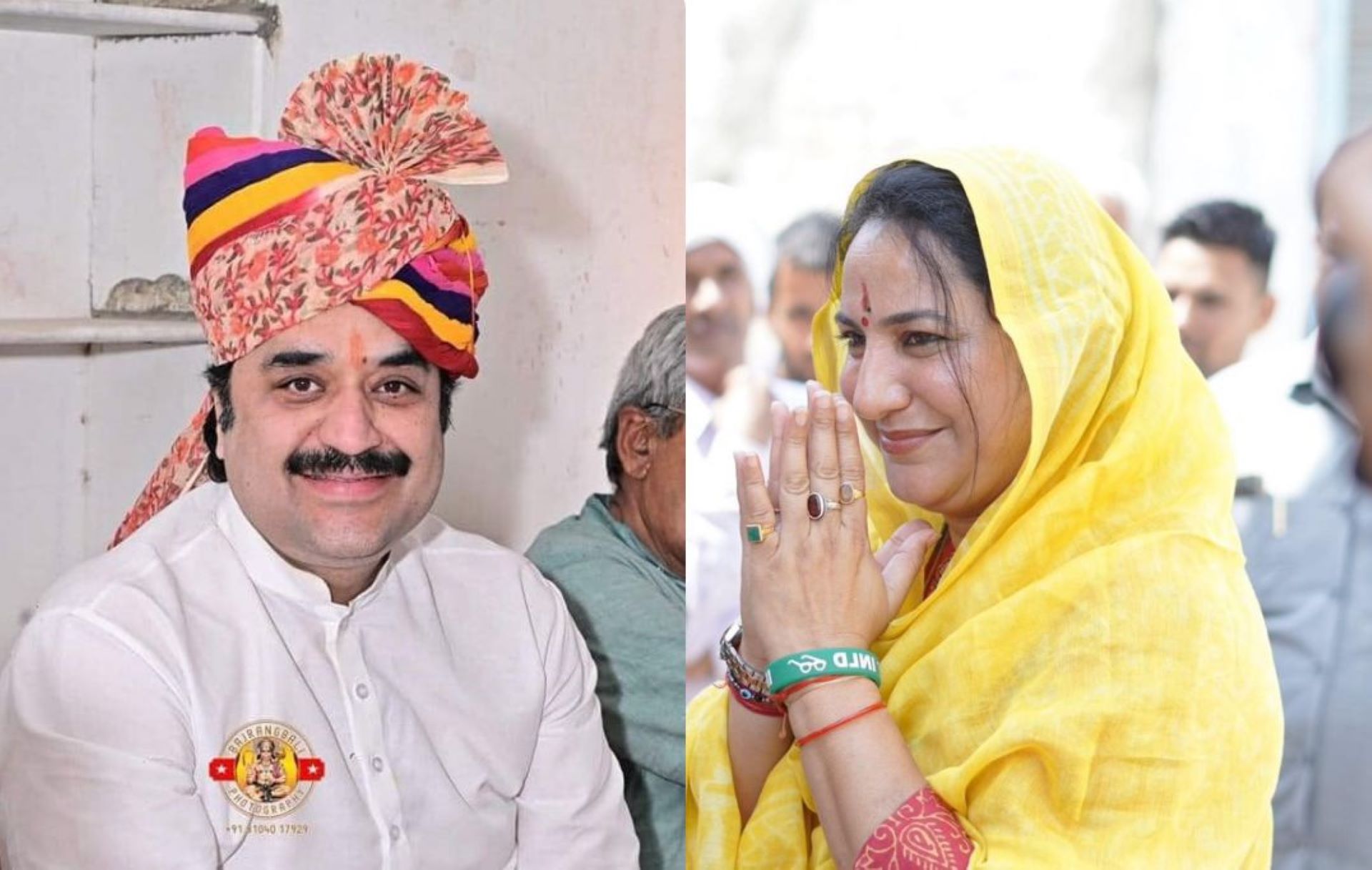 चुनावी सियासत का नया रंग, सुनैना चौटाला ने कुलदीप बिश्नोई के घर किया अचानक आगमन