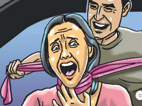 मायके आई पत्नी को पति ने उतारा मौत के घाट, टीवी की आवाज़ तेज़ कर चुन्नी घोंटा गला