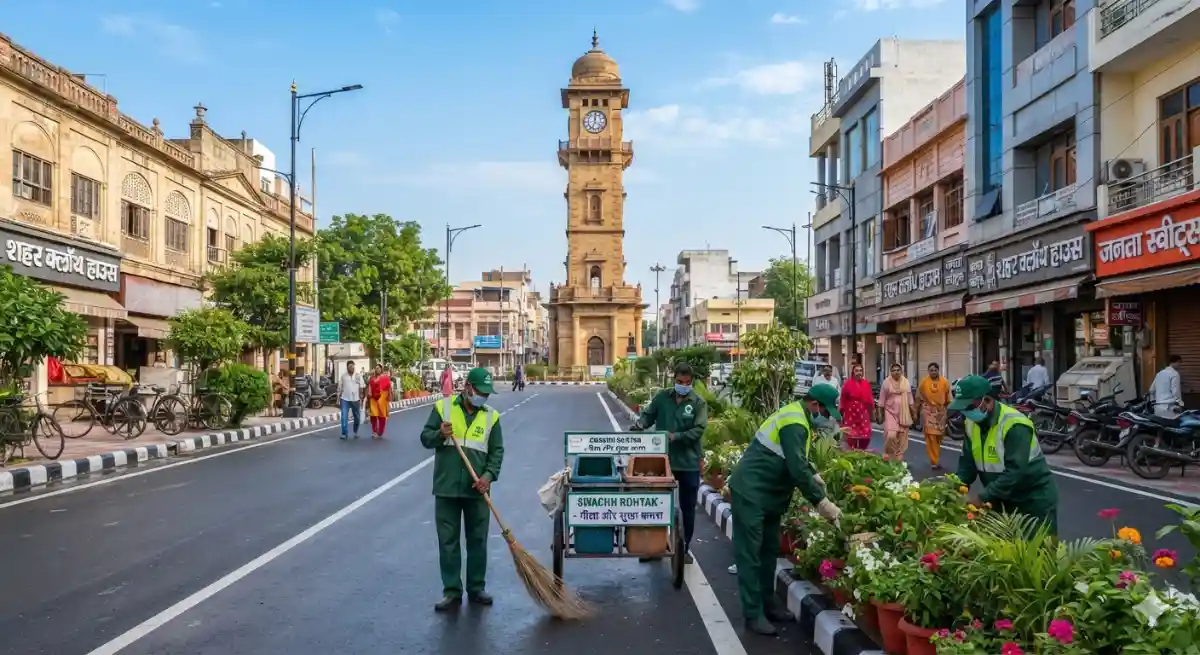 बेंगलुरु की तर्ज पर स्वच्छ बनेगा रोहतक: हॉटस्पॉट पर सीसीटीवी कैमरों व बड़े शीशों से रखी जा रही पैनी नज़र, उल्लंघन करने वालों की तस्वीरें स्क्रीन पर होंगी लाइव