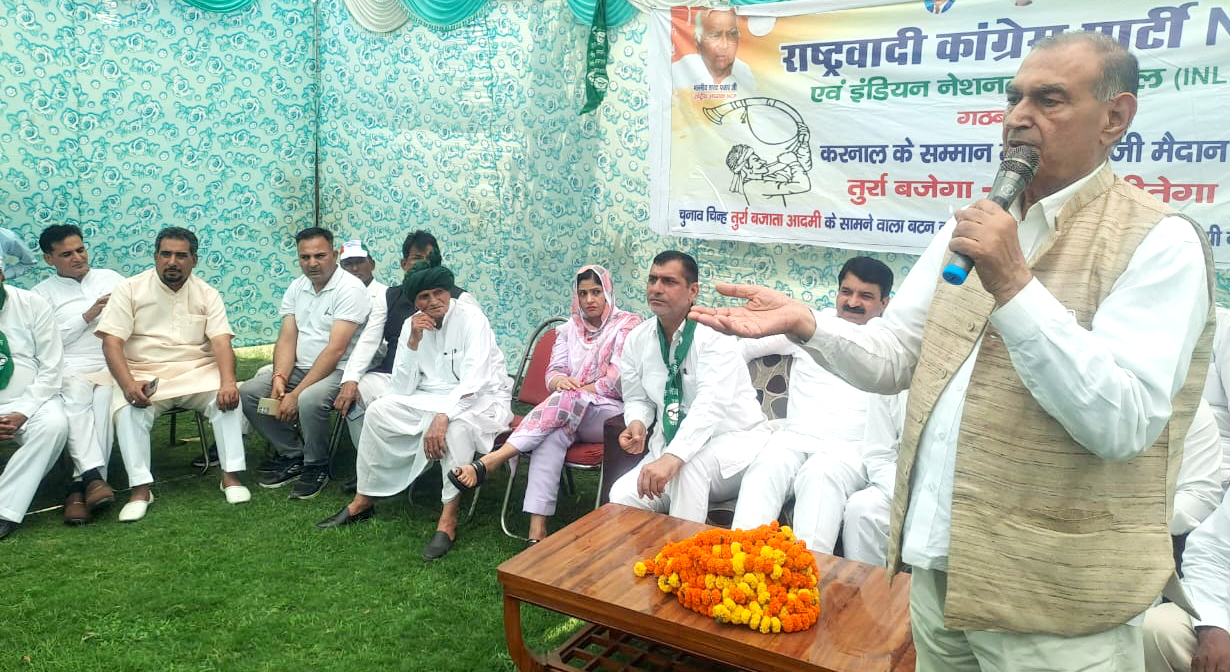 करनाल से खट्टर को जिताने के लिए भूपेंद्र सिंह हुड्डा और मनोहर लाल की हुई मिली भगत : मराठा वीरेंद्र वर्मा