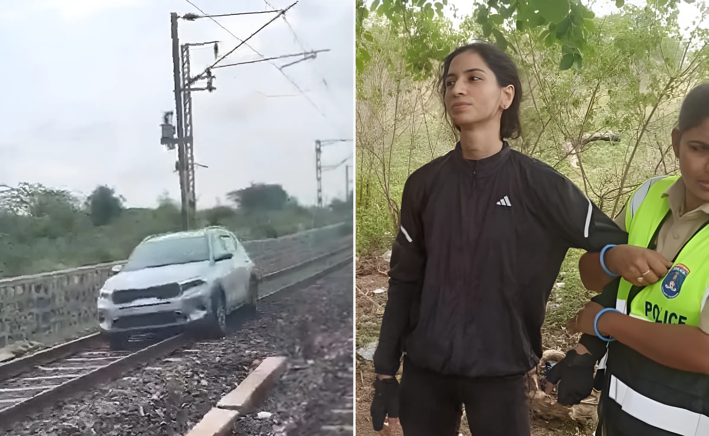 महिला ने रेलवे ट्रैक पर दौड़ा दी कार, 15 ट्रेनें रोकीं, रूट में किया बदलाव, स्टंट, मानसिक तनाव या आत्महत्या की कोशिश