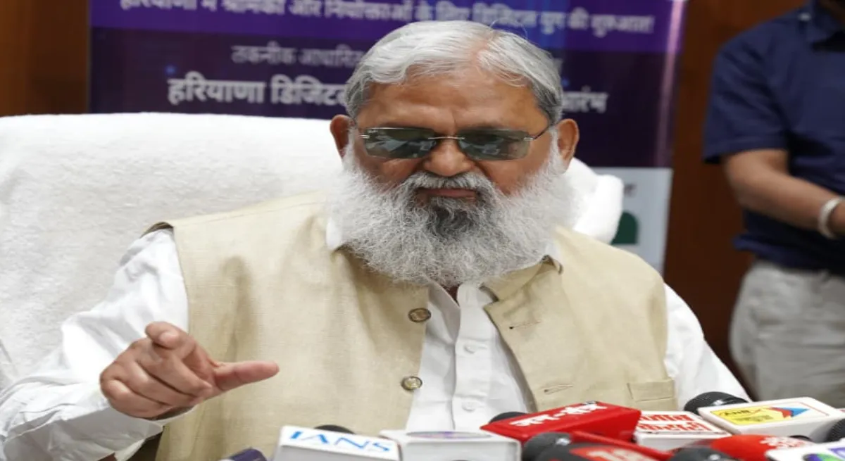 अनिल विज बोले- अमेरिका-ईरान समझौते से भारत को बड़ा फायदा, युद्ध नहीं, समझौता ही सही रास्ता, एसआईआर प्रक्रिया पर भी दिया बड़ा बयान