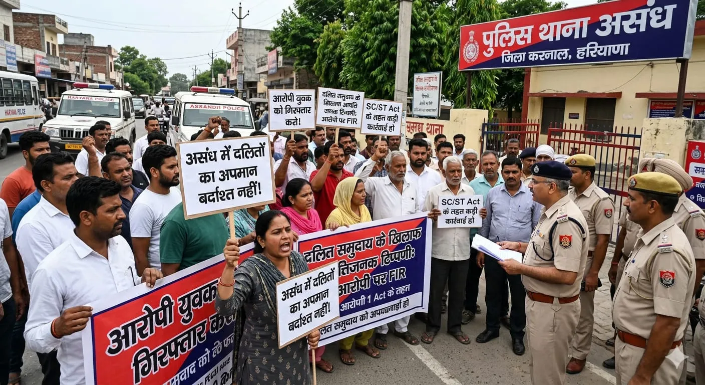 असंध में सोशल मीडिया वीडियो से विवाद, अनुसूचित जाति समाज के खिलाफ आपत्तिजनक टिप्पणियों पर केस दर्ज