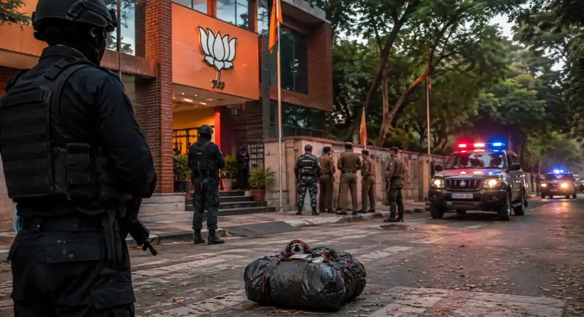 चंडीगढ़ में भाजपा कार्यालय को बम से उड़ाने की धमकी, ई-मेल से मचा हड़कंप; सुरक्षा एजेंसियां अलर्ट