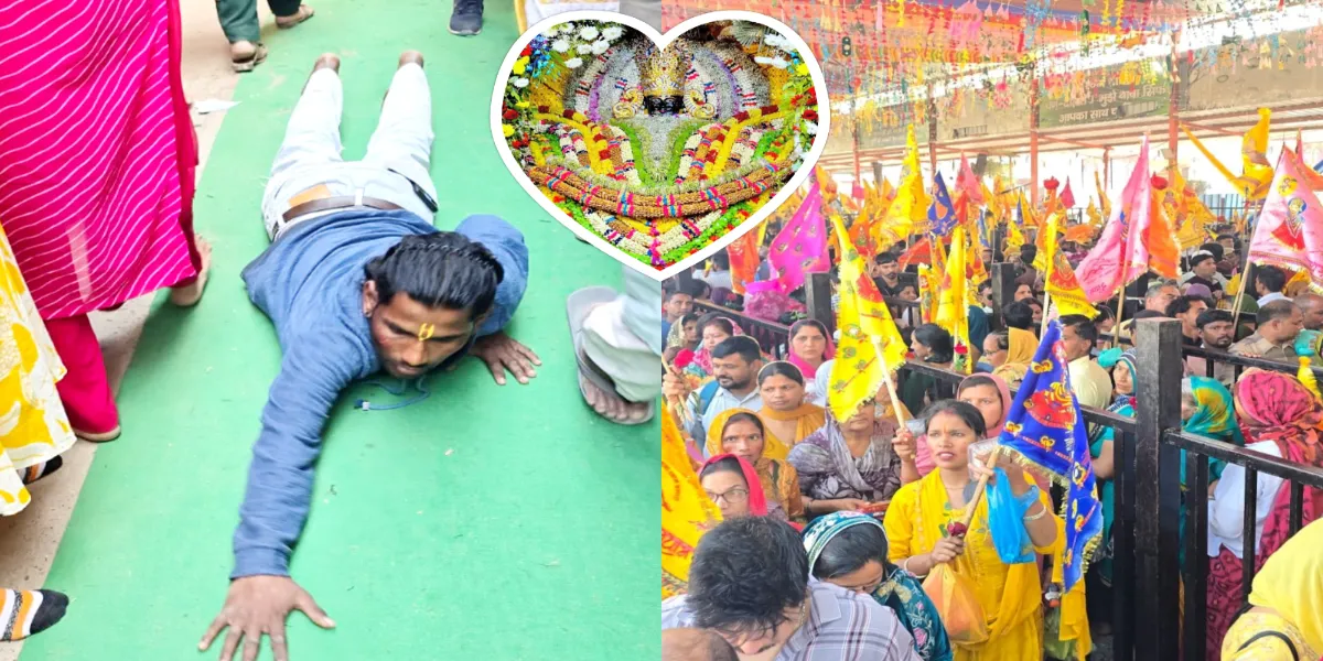 तीन दिवसीय फाल्गुन महोत्सव के दूसरे दिन भी 24 घंटे में से साढ़े 22 घंटे तक खुले रहे 'श्री श्याम बाबा' के कपाट