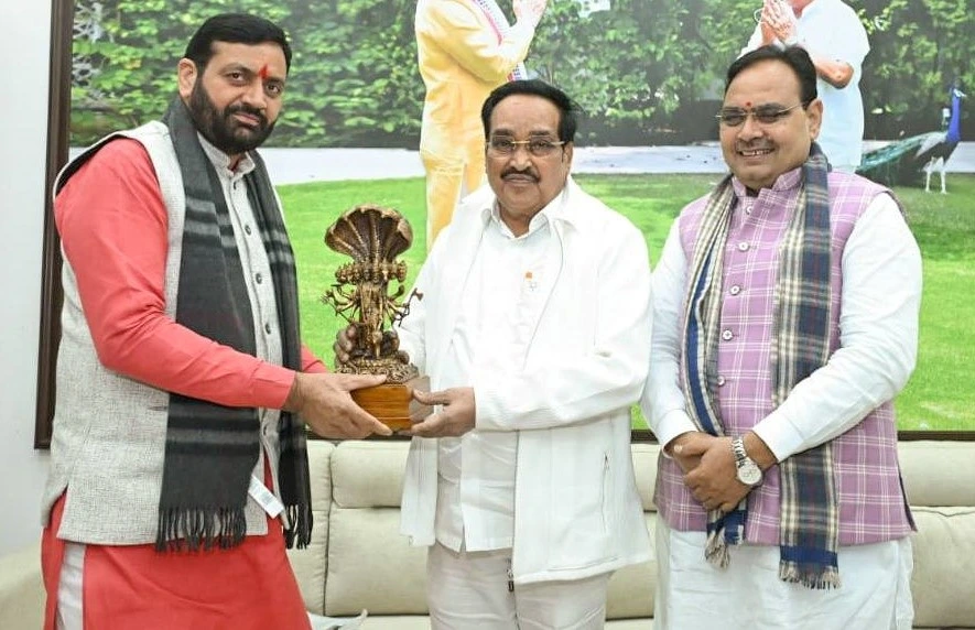सीएम सैनी ने केन्द्रीय जल शक्ति मंत्री से की मुलाकात, यमुना के सरप्लस पानी को लेकर नई योजना पर चर्चा