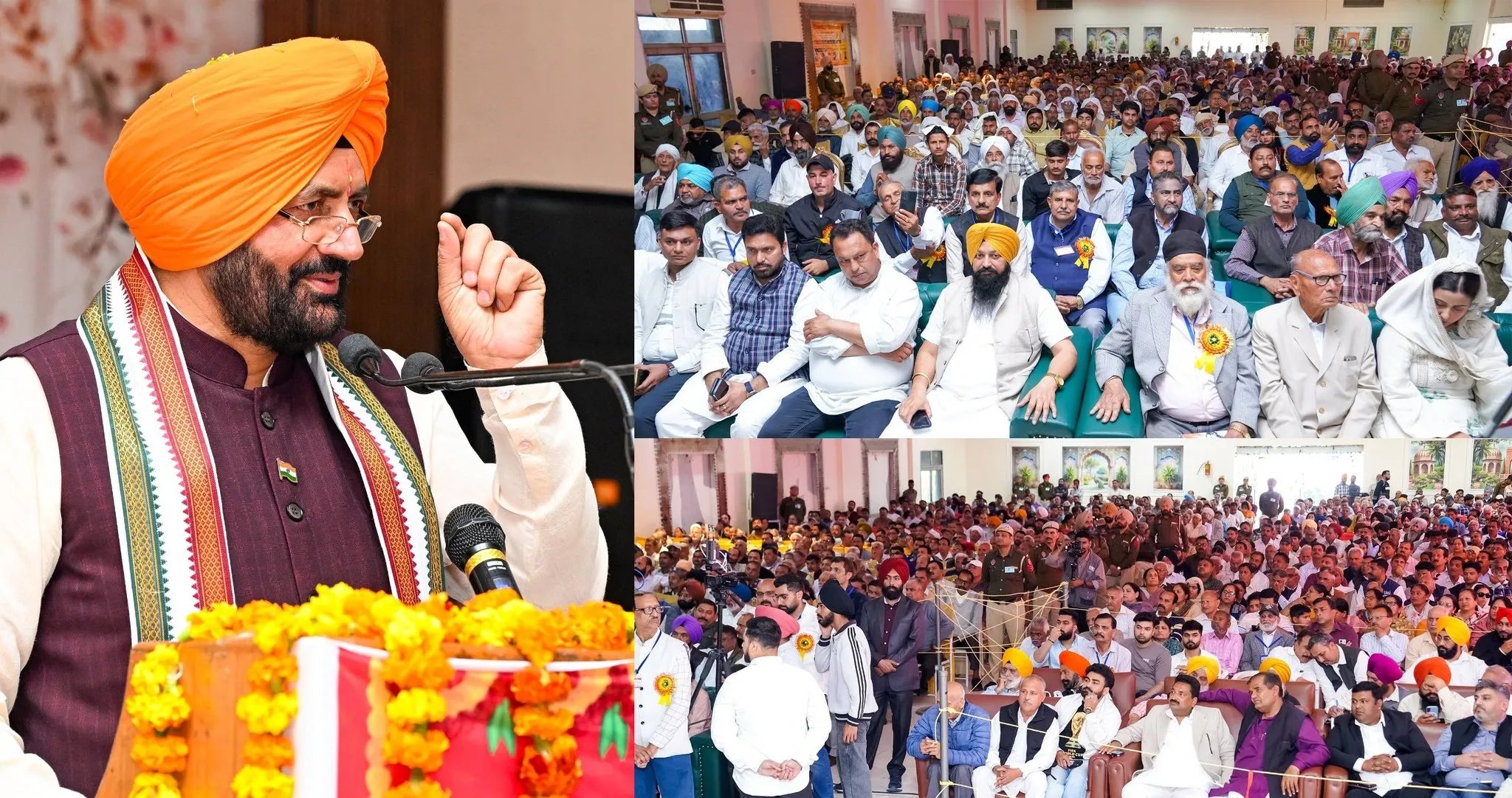 गुरदासपुर में सैनी समाज द्वारा आयोजित कार्यक्रम में पहुंचे सीएम सैनी, बोले- हम सबने मिलकर पंजाब को फिर से बनाना है 'रंगला पंजाब'