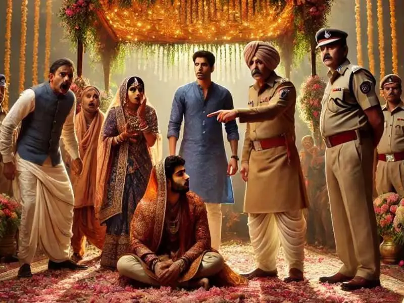 पुलिस ने रुकवाई 'फ़र्ज़ी शादी', माता-पिता सहित सभी रिश्तेदार फ़र्ज़ी, दुल्हन का नाम तक नहीं पता, पुलिस ने सबको दबोचा