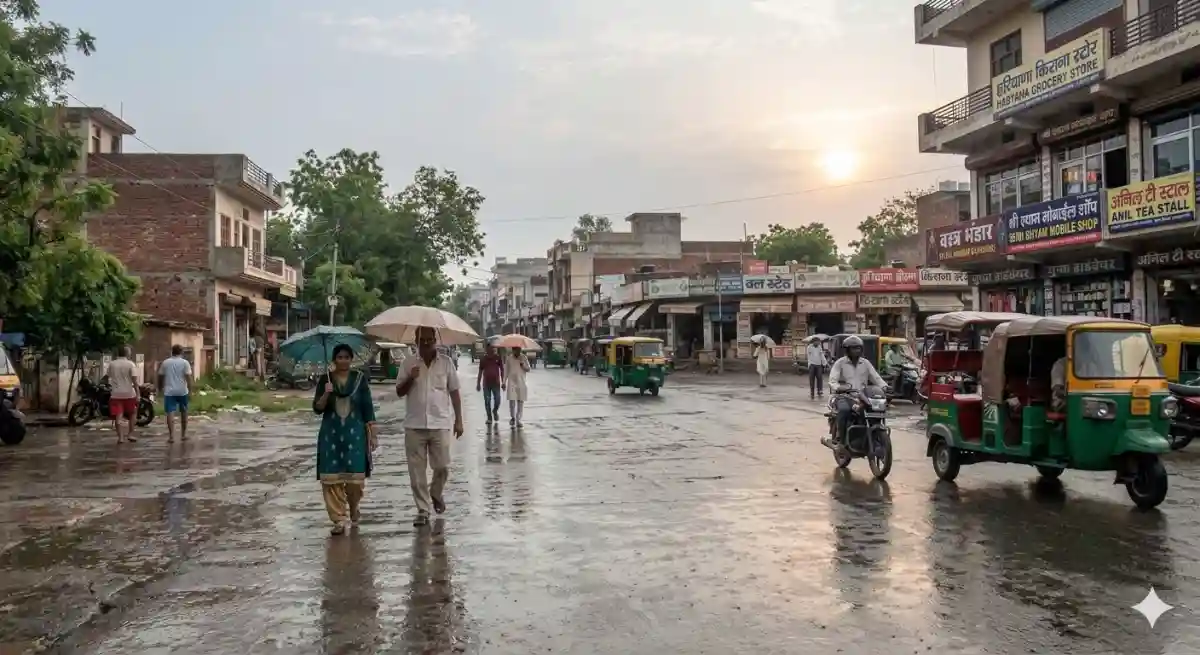हरियाणा के 9 जिलों में बारिश का 'येलो अलर्ट', 18 जुलाई तक अधिकांश हिस्सों में मानसून सुस्त
