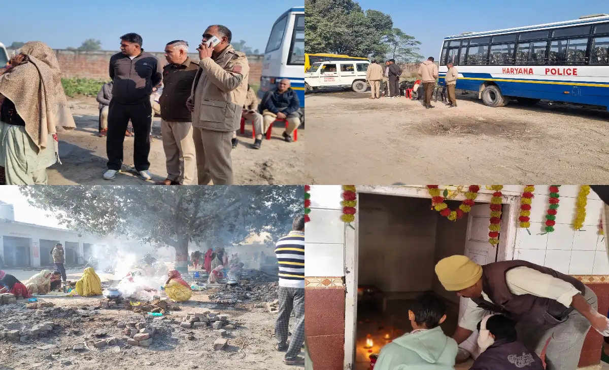 काली सिंह बाबा मन्दिर में श्रद्धालुओं ने पुलिस की मौजूदगी में की पूजा-अर्चना, नहीं सुलझ रहा विवाद