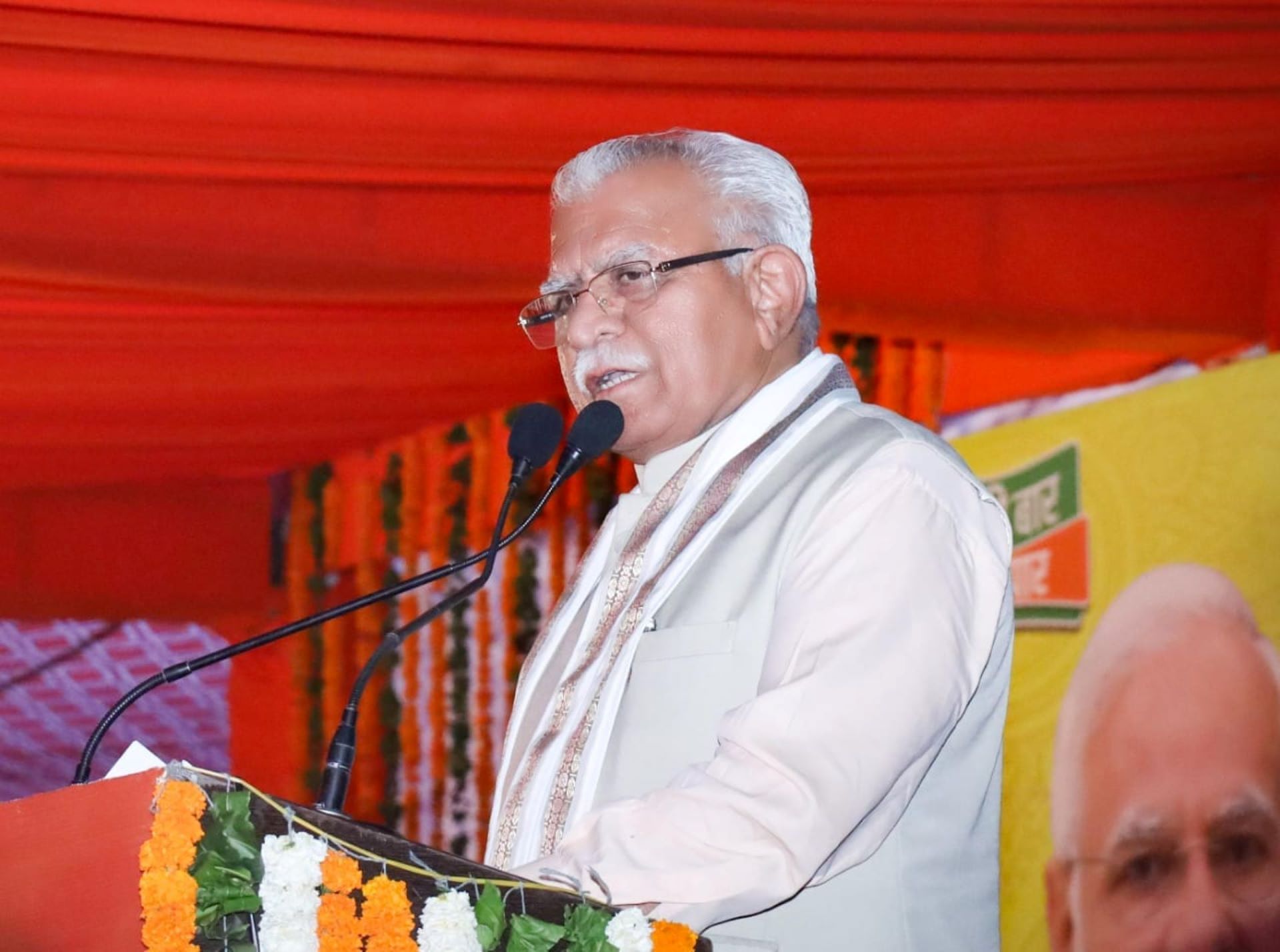 मनोहर लाल का दावा: हरियाणा में करेंगे 'क्लीन स्वीप', लोग चाहते हैं मोदी सरकार