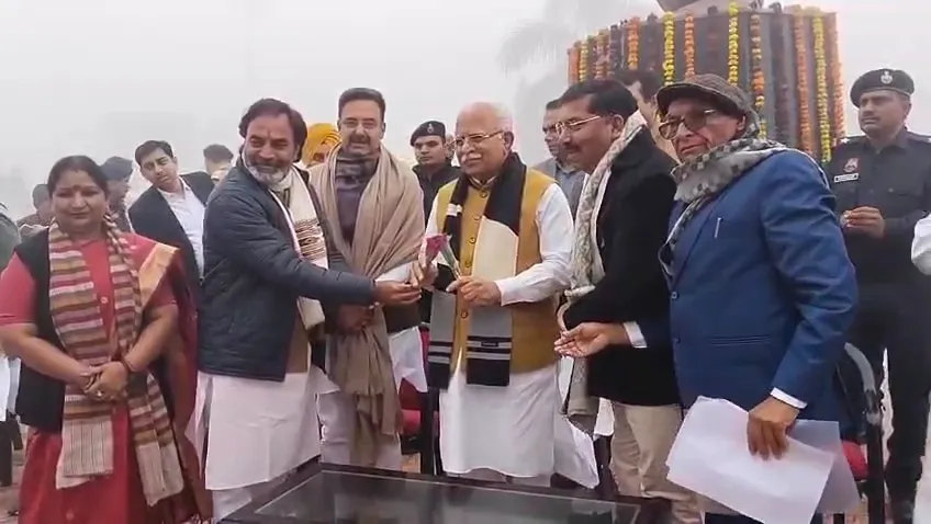 अटल जयंती पर मनोहर लाल ने साझा किए आपातकाल के संस्मरण, बोले- अटल जी के विजन ने शासन को बनाया सुशासन