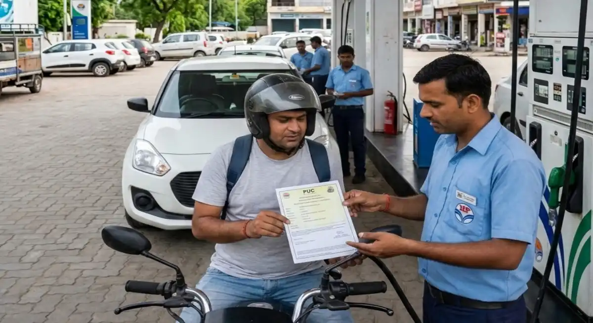 हरियाणा में प्रदूषण पर ऐतिहासिक पहल : 1 अक्टूबर से लागू होगी 'No PUC, No Fuel' की नीति, बिना वैलिड सर्टिफिकेट लॉक हो जाएगी पेट्रोल नोजल