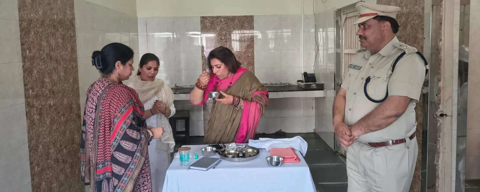 रेनू भाटिया ने किया पानीपत जेल का औचक निरीक्षण, कैदियों की स्थिति और सुविधाओं का लिया जायजा