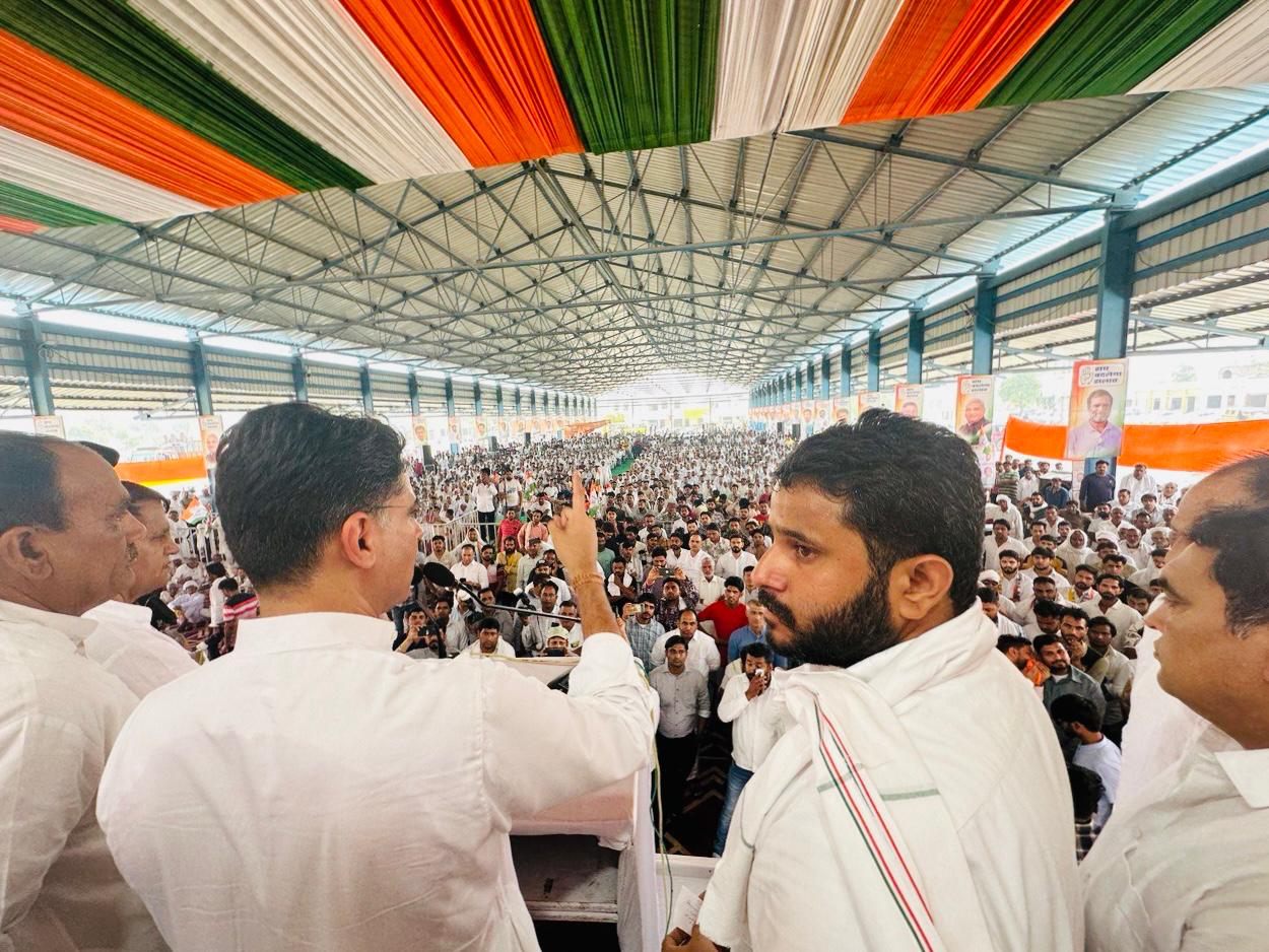 दिव्यांशु हरियाणा में सबसे युवा उम्मीदवार, दिल्ली जाकर आपकी लड़ाई मज़बूती से लड़ेगा : सचिन पायलट