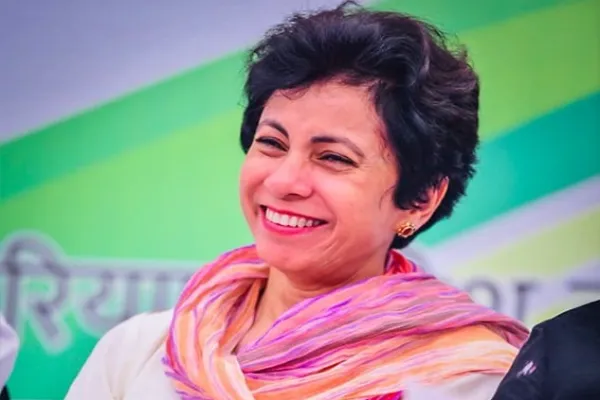 "हरियाणा में बूंद-बूंद को तरसी जनता: कुमारी सैलजा ने सरकार को घेरा, कहा—टैंकरों के भरोसे चल रहा प्रदेश"