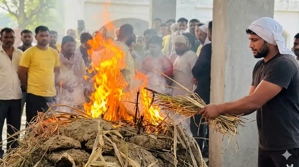 इंटरनेशनल कबड्डी प्लेयर शीलू बल्हारा की पत्नी मुस्कान की संदिग्ध मौत, पति ने दी मुखाग्नि, अंतिम संस्कार के बाद शीलू सहित पूरा परिवार पुलिस हिरासत में