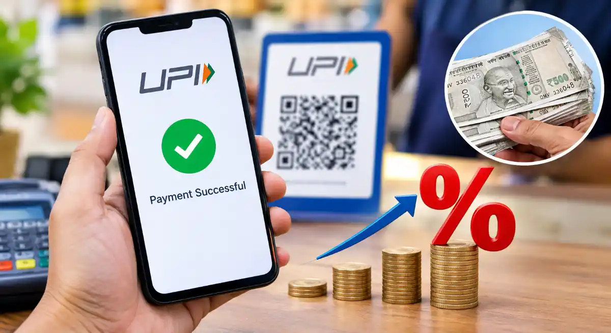 ₹2,000 से ऊपर के UPI भुगतान पर MDR: क्या बदला, किसे देना होगा शुल्क और ग्राहक पर क्या असर?